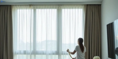 Delicate sheer drape cleaning redbank-plains Matty Curtain Cleaning