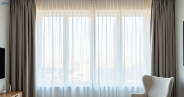 Restored vibrant drapes in redbank-plains QLD after Matty Curtain Cleaning
